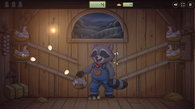 Кадр игры Яйцелов