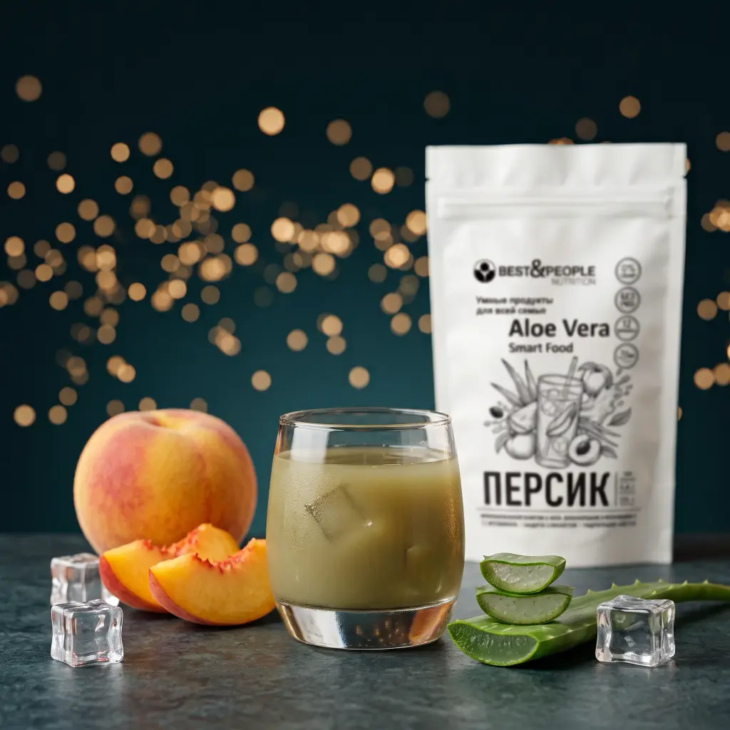 Концентрат напитка Aloe Vera Smart Food «Сочный персик»